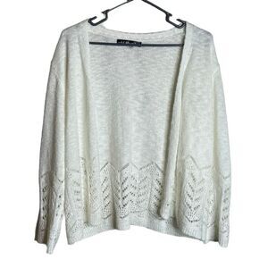 United States Sweaters White Cardigan size Small